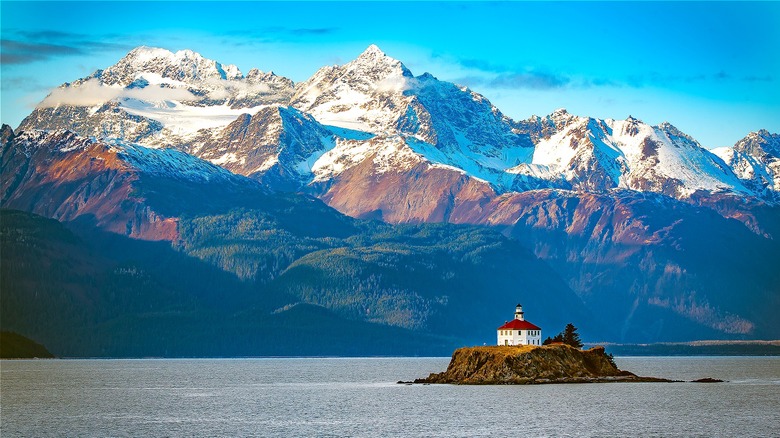 Lighthouse located in Alaska