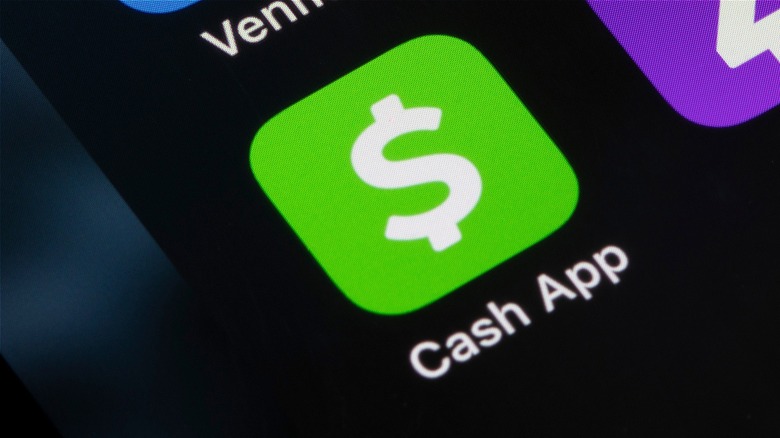 Cash App on phone screen