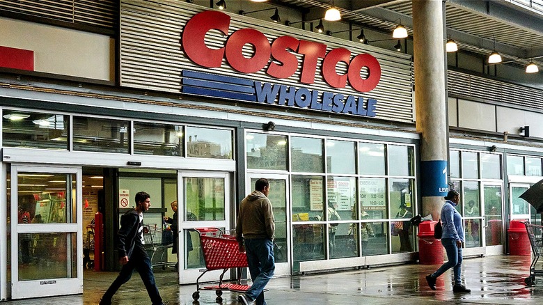 exterior of Costco store