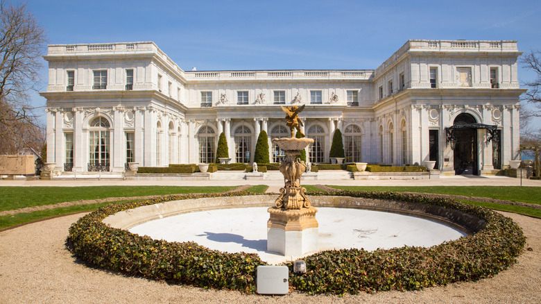 The Rosecliff Mansion in Rhode Island.