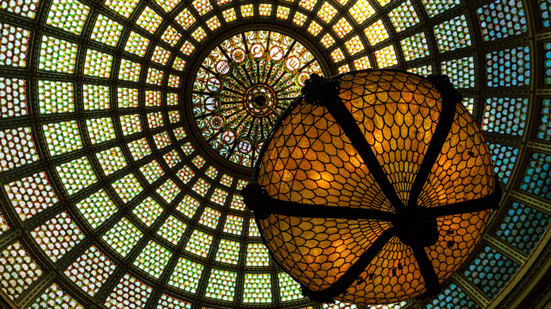 World's largest Tiffany glass dome