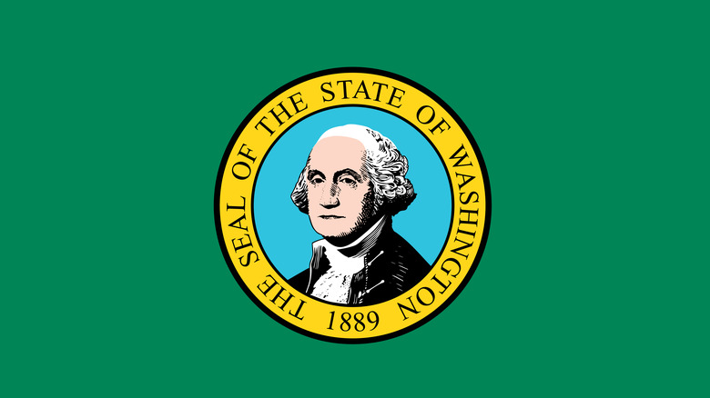 Washington state flag.