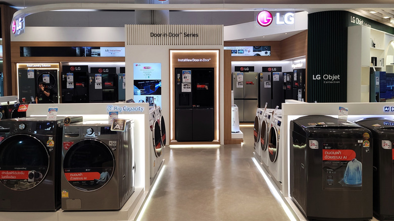 LG fridges and other appliances