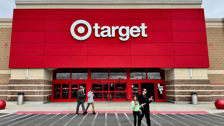 a Target store entrance